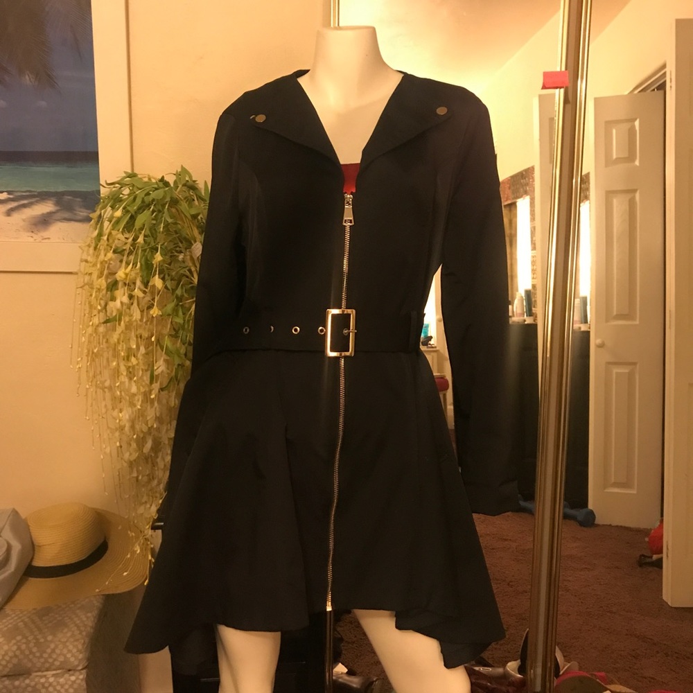 Bebe belted trench coat